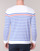 tekstylia Męskie T-shirty z długim rękawem Armor Lux YAYAYOUT Biały / Niebieski / Czerwony