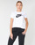 tekstylia Damskie T-shirty z krótkim rękawem Nike NIKE SPORTSWEAR Biały