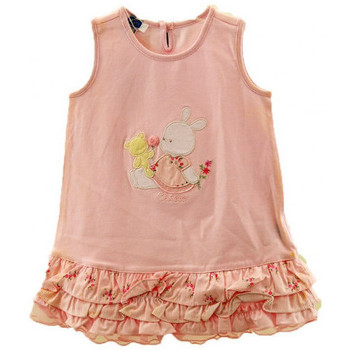 tekstylia Dziecko T-shirty i Koszulki polo Chicco Vestito Różowy