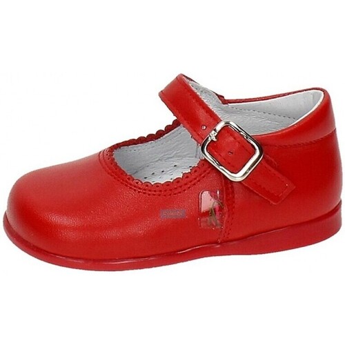 Buty Dziewczynka Baleriny Bambineli 13055-18 Czerwony