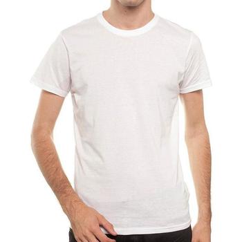 tekstylia Męskie T-shirty z krótkim rękawem New Outwear 6185 Biały