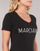 tekstylia Damskie T-shirty z krótkim rękawem Marciano LOGO PATCH CRYSTAL Czarny