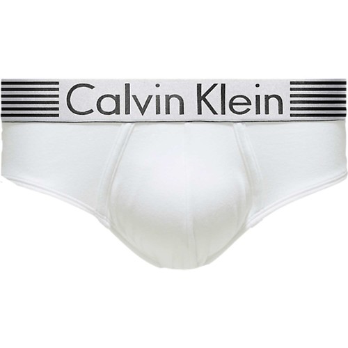 Bielizna Męskie Slipy Calvin Klein Jeans 000NB1015A Biały