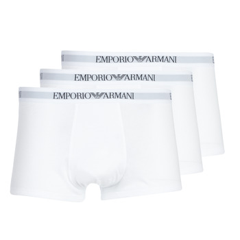 Bielizna Męskie Bokserki Emporio Armani CC722-PACK DE 3 Biały