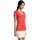 tekstylia Damskie T-shirty z krótkim rękawem Sols METROPOLITAN CITY GIRL Czerwony