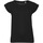 tekstylia Damskie T-shirty z krótkim rękawem Sols MELBA TROPICAL GIRL Czarny