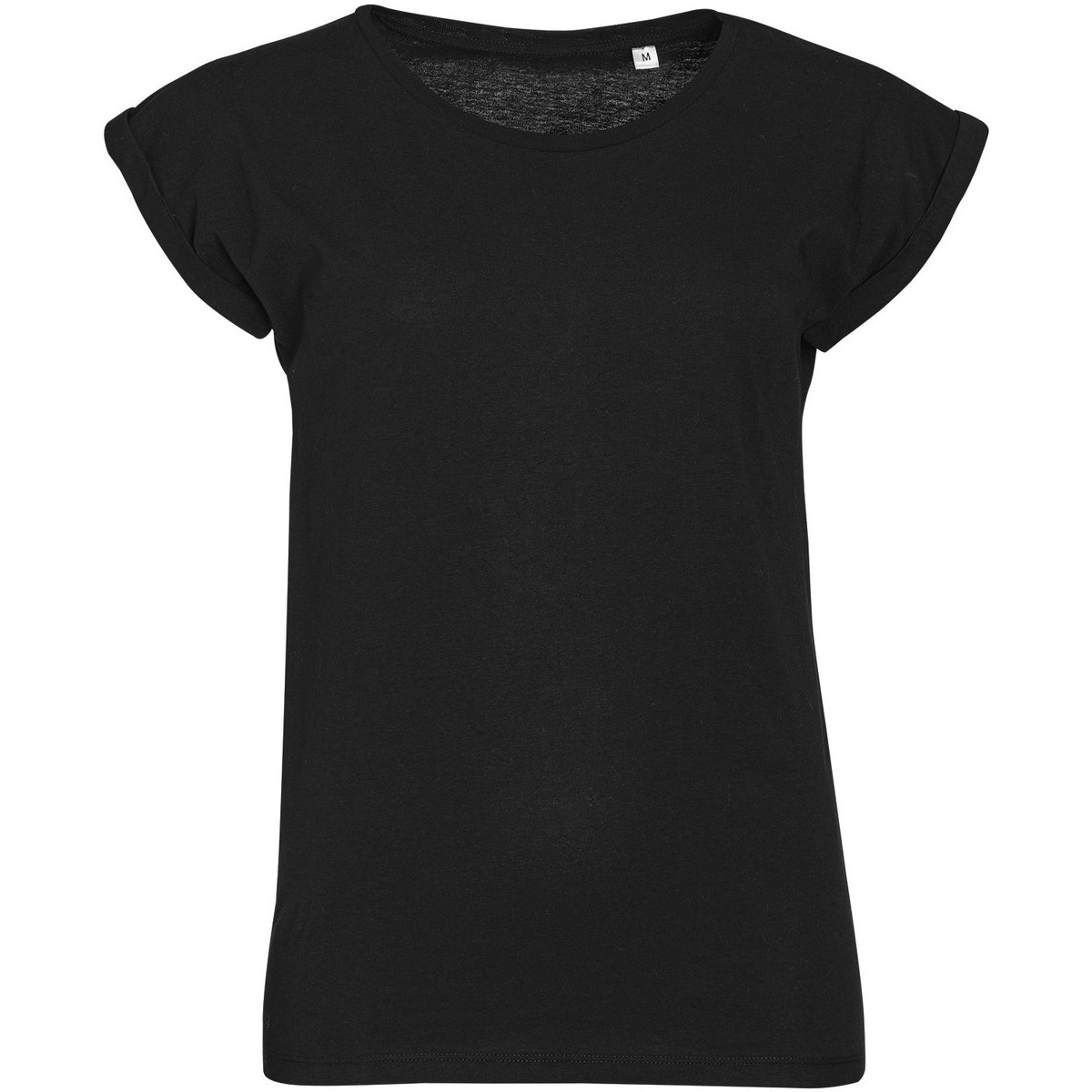 tekstylia Damskie T-shirty z krótkim rękawem Sols MELBA TROPICAL GIRL Czarny