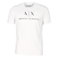 tekstylia Męskie T-shirty z krótkim rękawem Armani Exchange 8NZTCJ-Z8H4Z-1100 Biały
