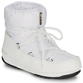 Buty Damskie Śniegowce Moon Boot LOW NYLON WP 2 Biały