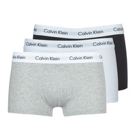Bielizna Męskie Bokserki Calvin Klein Jeans COTTON STRECH LOW RISE TRUNK X 3 Czarny / Biały / Szary / Chiné