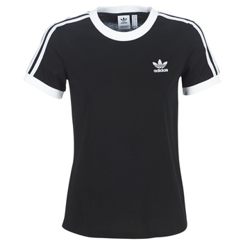 tekstylia Damskie T-shirty z krótkim rękawem adidas Originals 3 STR TEE Czarny