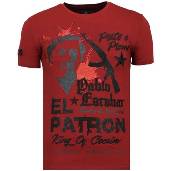 tekstylia Męskie T-shirty z krótkim rękawem Local Fanatic 65019476 Czerwony