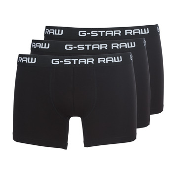 Bielizna Męskie Bokserki G-Star Raw CLASSIC TRUNK 3 PACK Czarny