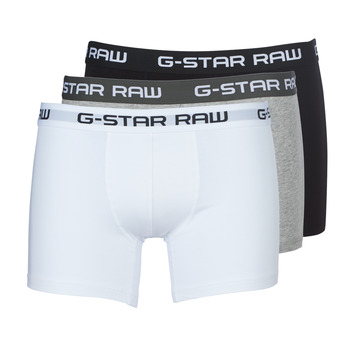 Bielizna Męskie Bokserki G-Star Raw CLASSIC TRUNK 3 PACK Czarny / Szary / Biały