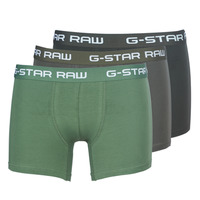 Bielizna Męskie Bokserki G-Star Raw CLASSIC TRUNK CLR 3 PACK Czarny / Zielony