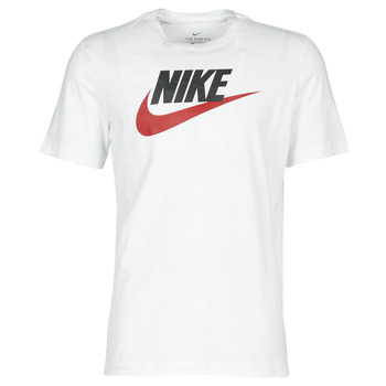 tekstylia Męskie T-shirty z krótkim rękawem Nike M NSW TEE ICON FUTURA Biały