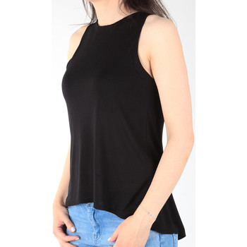 tekstylia Damskie T-shirty z krótkim rękawem Lee Top damski  KI L 40MRB01 Czarny