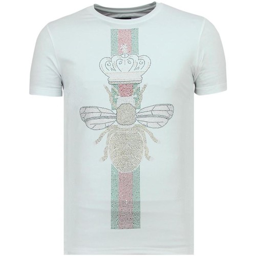 tekstylia Męskie T-shirty z krótkim rękawem Local Fanatic 94438579 Biały