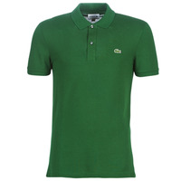 tekstylia Męskie Koszulki polo z krótkim rękawem Lacoste PH4012 SLIM Zielony