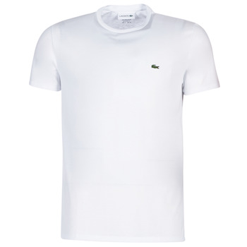 tekstylia Męskie T-shirty z krótkim rękawem Lacoste TH6709 Biały