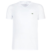 tekstylia Męskie T-shirty z krótkim rękawem Lacoste TH6710 Biały