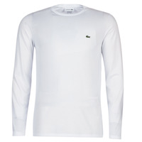 tekstylia Męskie T-shirty z długim rękawem Lacoste TH6712 Biały