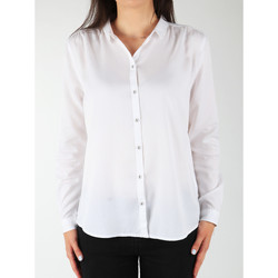 tekstylia Damskie Koszule Wrangler Koszula  L/S Relaxed Shirt W5190BD12 Biały