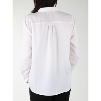 Wrangler Koszula  L/S Relaxed Shirt W5190BD12 Biały