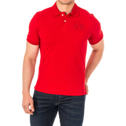tekstylia Męskie Koszulki polo z krótkim rękawem La Martina 2MP000-06008 Czerwony