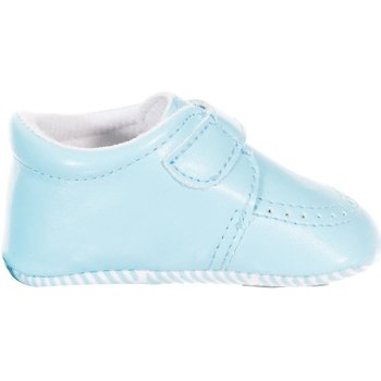 Buty Chłopiec Kapcie niemowlęce Le Petit Garçon C-6-CELESTE Niebieski