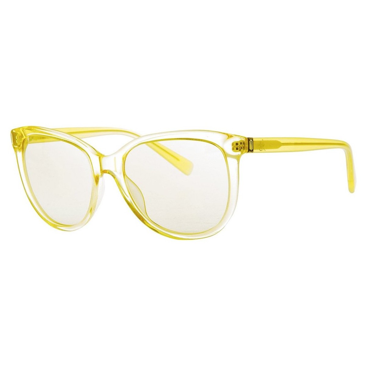 Zegarki & Biżuteria  Męskie okulary przeciwsłoneczne Calvin Klein Jeans CK4185S-250 Żółty