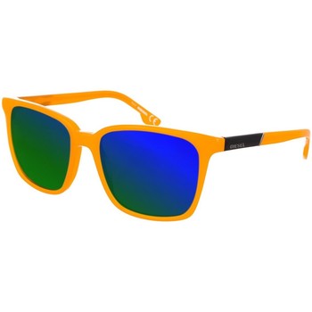 Zegarki & Biżuteria  Męskie okulary przeciwsłoneczne Diesel Sunglasses DL0122-42X Pomarańczowy