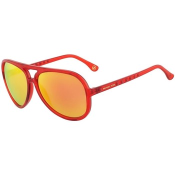 Zegarki & Biżuteria  Męskie okulary przeciwsłoneczne MICHAEL Michael Kors M2938S-600 Czerwony