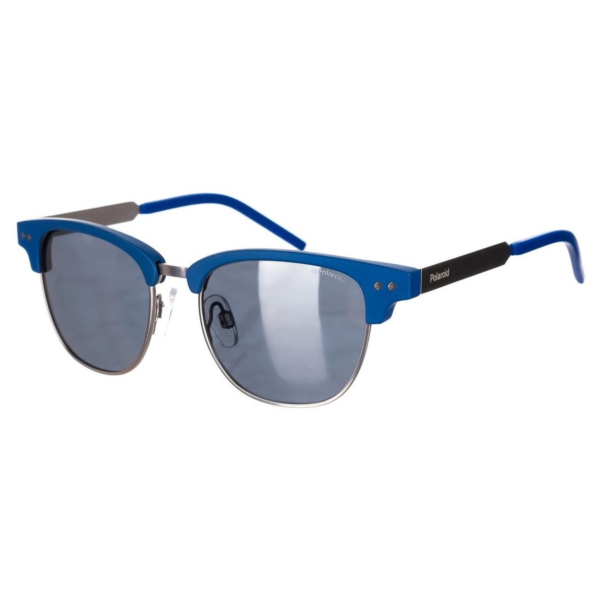 Zegarki & Biżuteria  Męskie okulary przeciwsłoneczne Polaroid PLD8023-RCT-MATT-BLUE Niebieski