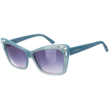 Zegarki & Biżuteria  Damskie okulary przeciwsłoneczne Swarovski SK0103S-90B Niebieski