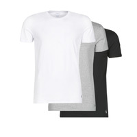 tekstylia T-shirty z krótkim rękawem Polo Ralph Lauren WHITE/BLACK/ANDOVER HTHR pack de 