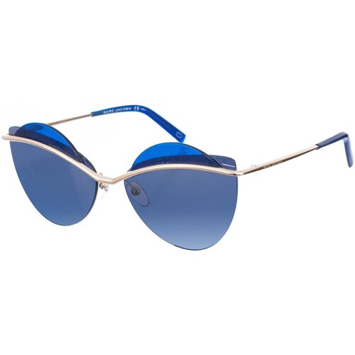 Zegarki & Biżuteria  Damskie okulary przeciwsłoneczne Marc Jacobs MARC-104-S-3YG Niebieski