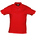 tekstylia Męskie Koszulki polo z krótkim rękawem Sols PRESCOTT CASUAL DAY Czerwony