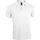 tekstylia Męskie Koszulki polo z krótkim rękawem Sols PRIME ELEGANT MEN Biały