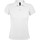 tekstylia Damskie Koszulki polo z krótkim rękawem Sols PRIME ELEGANT WOMEN Biały
