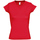 tekstylia Damskie T-shirty z krótkim rękawem Sols MOON COLORS GIRL Czerwony