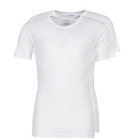 tekstylia Męskie T-shirty z krótkim rękawem Athena T SHIRT COL ROND Biały