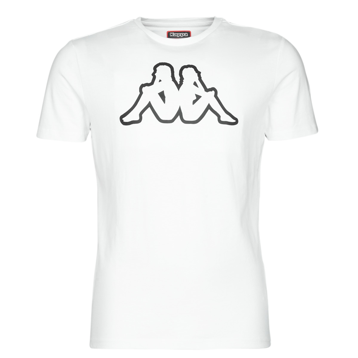 tekstylia Męskie T-shirty z krótkim rękawem Kappa CROMEN SLIM Biały