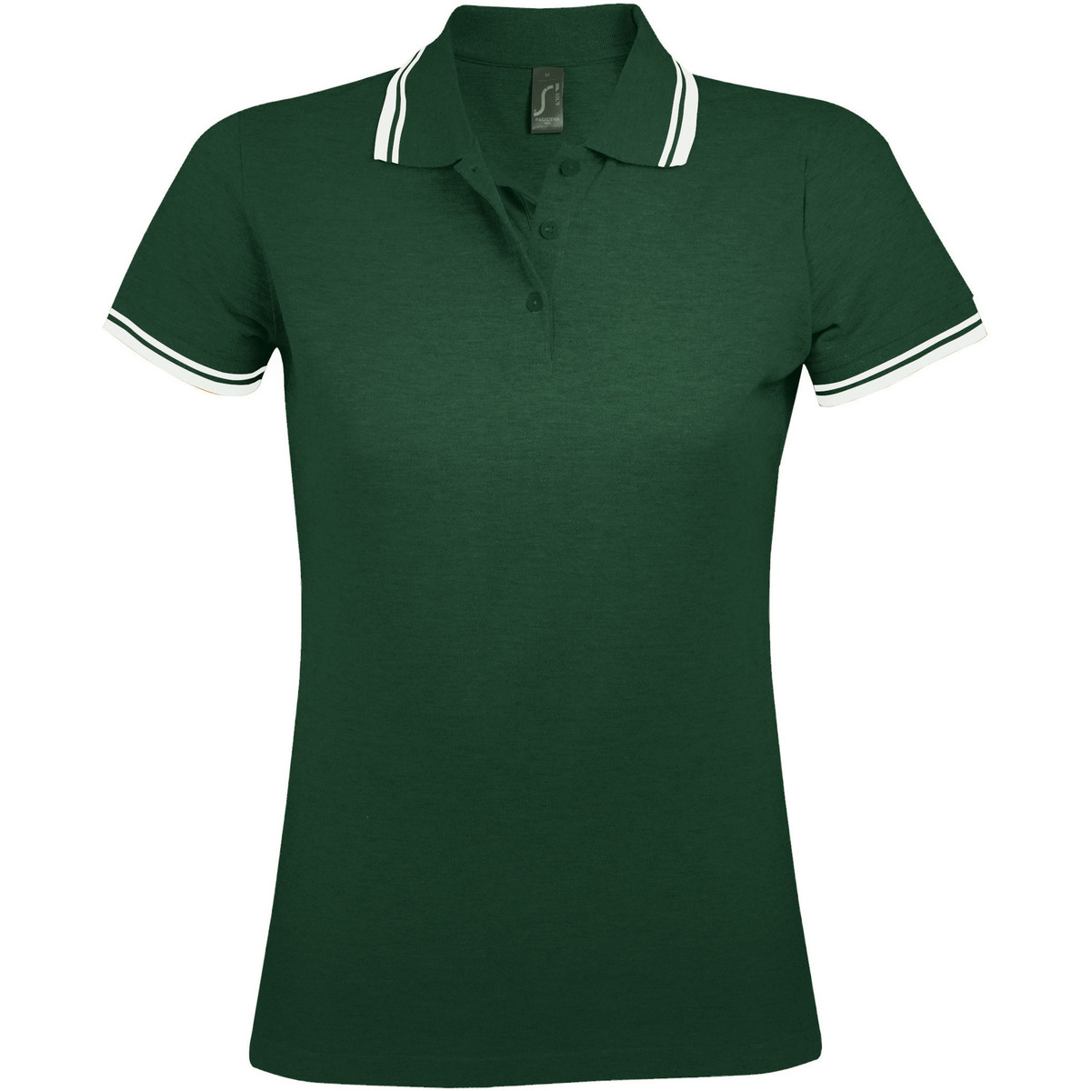 tekstylia Damskie Koszulki polo z krótkim rękawem Sols PASADENA MODERN WOMEN Zielony