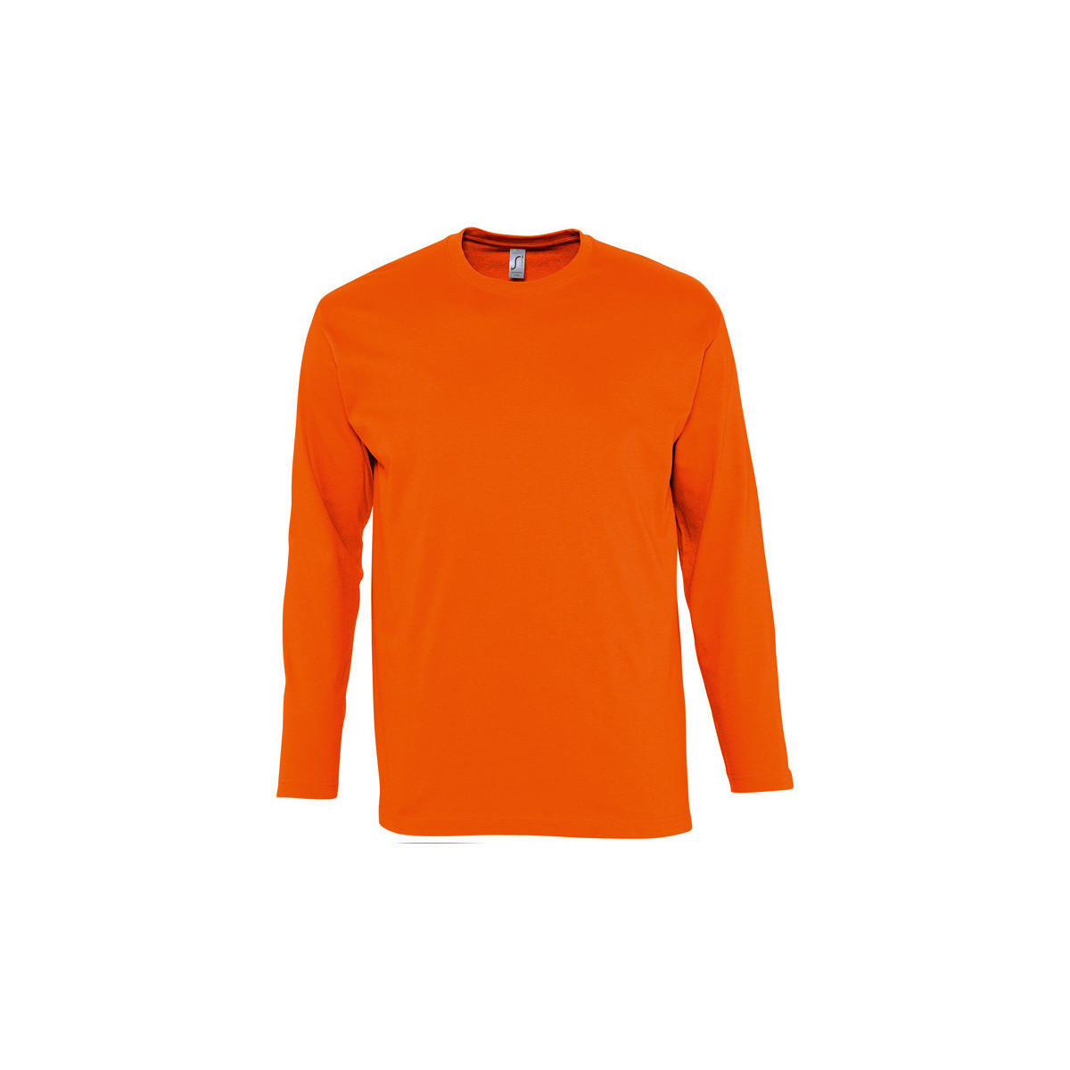 tekstylia Męskie T-shirty z długim rękawem Sols MONARCH COLORS MEN Pomarańczowy