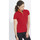 tekstylia Damskie Koszulki polo z krótkim rękawem Sols PATRIOT FASHION WOMEN Czerwony