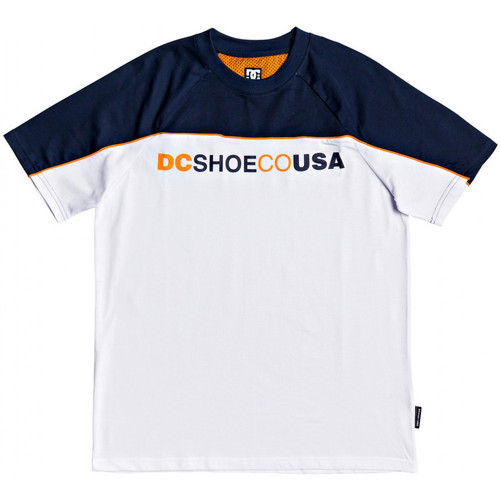 tekstylia Męskie T-shirty i Koszulki polo DC Shoes Brookledge ss Biały