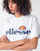 tekstylia Damskie T-shirty z krótkim rękawem Ellesse ALBANY Biały
