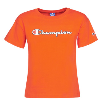 tekstylia Damskie T-shirty z krótkim rękawem Champion KOOLATE Czerwony