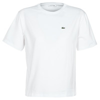 tekstylia Damskie T-shirty z krótkim rękawem Lacoste BENOIT Biały